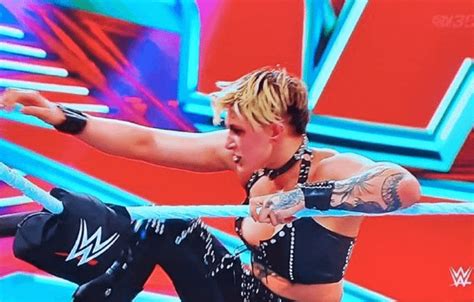 wwe diva slips|Rhea Ripley’s Unfortunate Wardrobe Malfunction Spotted by。